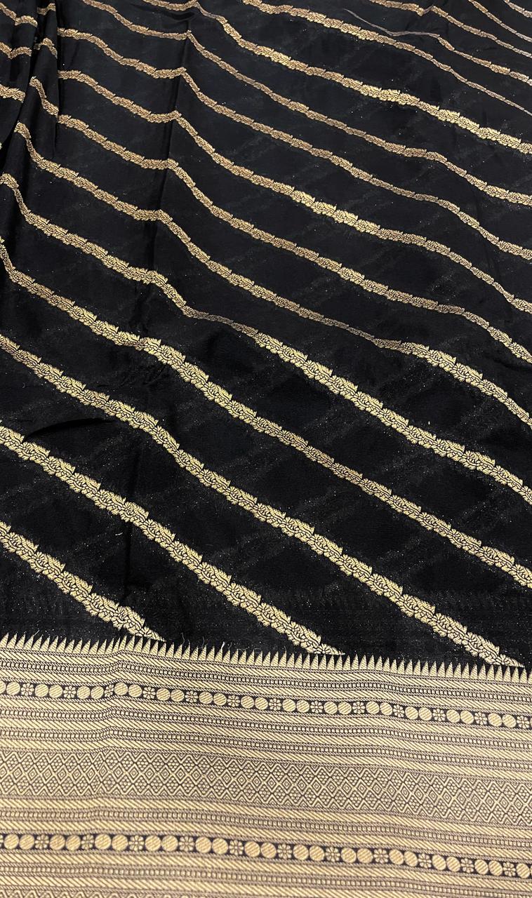 Black Banarasi Saree | Swathi Nanda Sarees