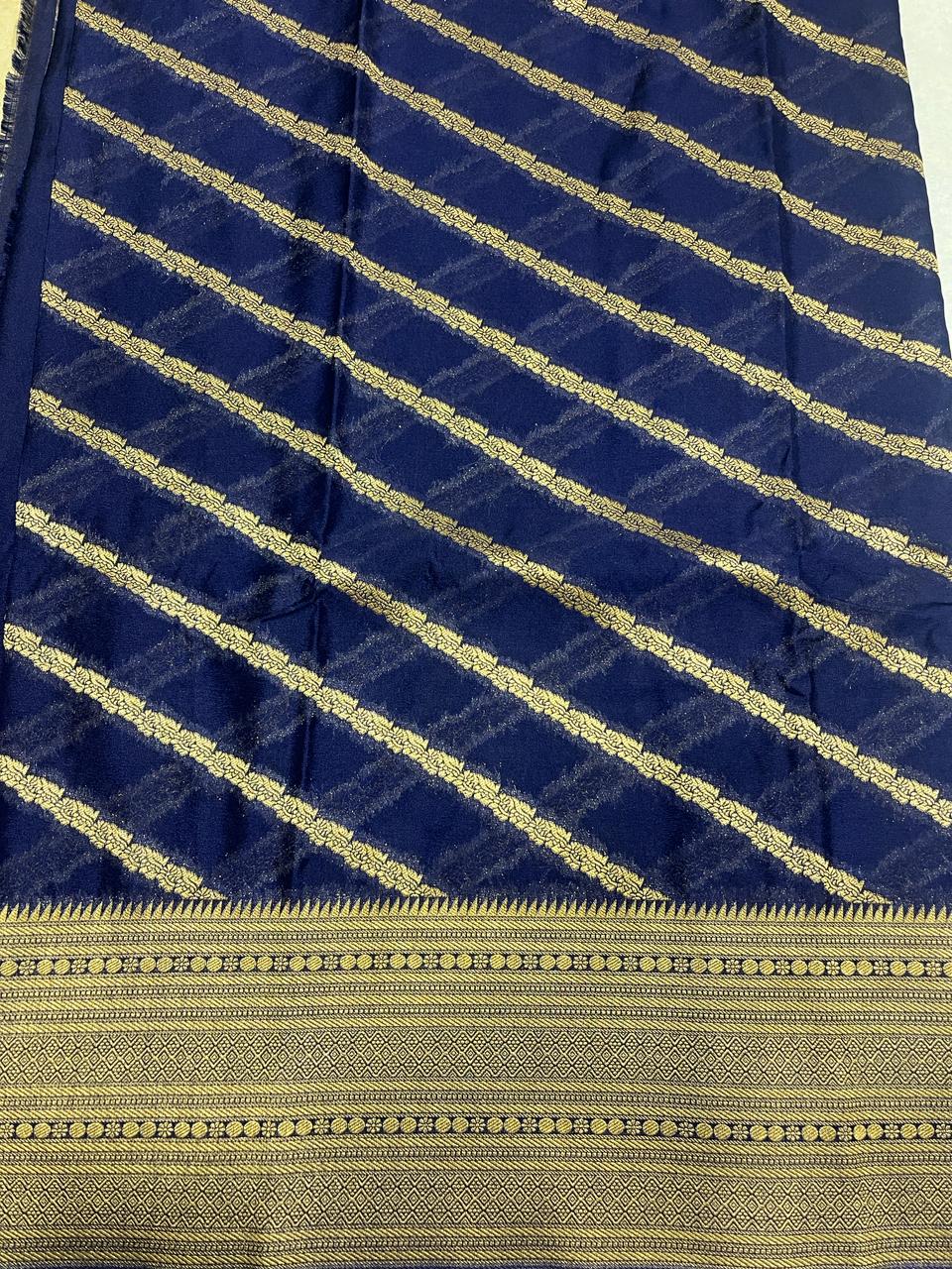 Blue Banarasi Saree | Swathi Nanda Sarees