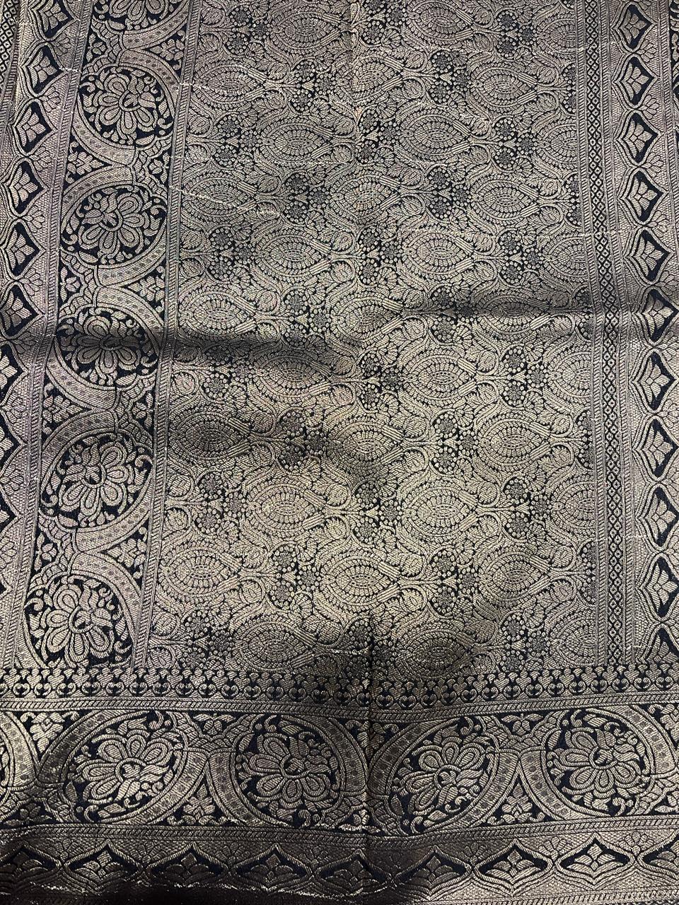 Black Banarasi Saree | Swathi Nanda Sarees