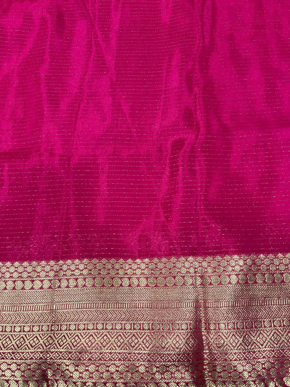 Pink Banarasi Saree | Swathi Nanda Sarees