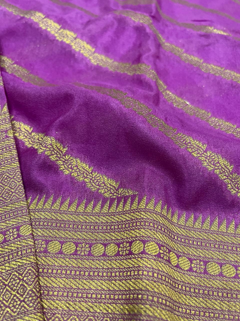 Pink Banarasi Saree | Swathi Nanda Sarees